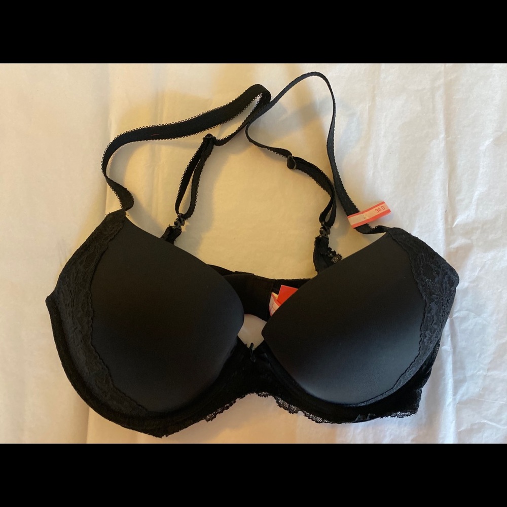 🆕 BNWT- New York & Company Lace Trim Uplift Bra